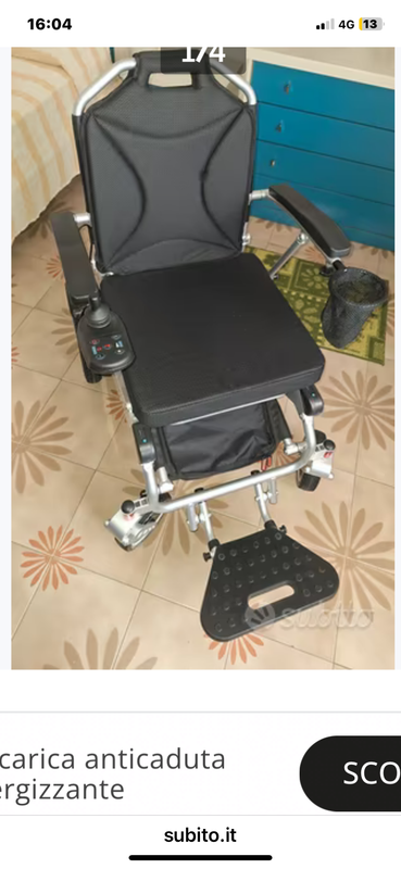 Sedia rotelle elettrica