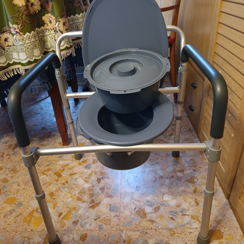 SEDIA DA COMODO/WC 4 IN 1