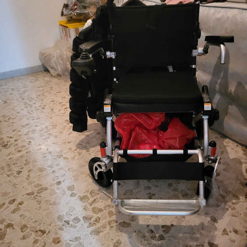 Sedia a Rotelle Elettrica con Batteria