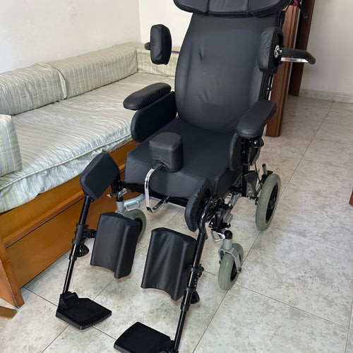 Carrozzina posturale basculante Termigea CAR-BA/300 completa – Ottime condizioni