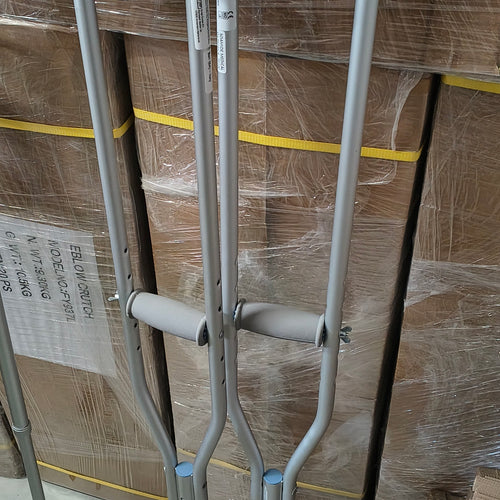 Coppia Stampelle Ascellari Nuove Sigillate