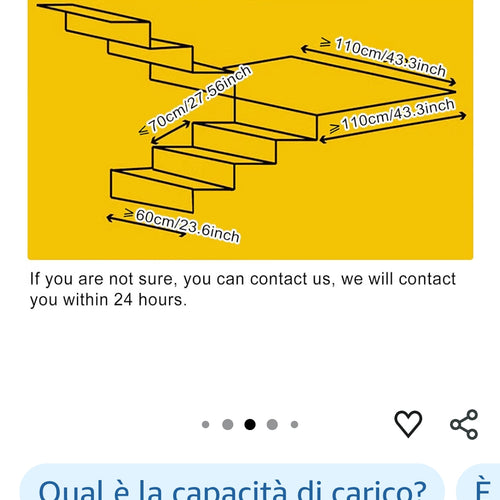 Montascale cingolato elettrico